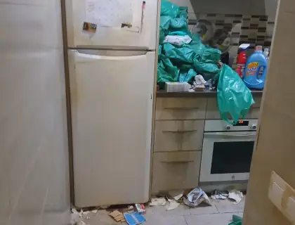 Почистване след клошари в Монтана